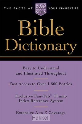 product afbeelding voor: Pocket bible dictionay