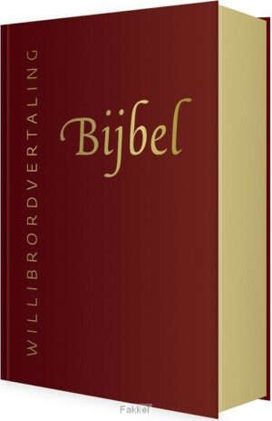 product afbeelding voor: Bijbel willibrord rood leer goudsnee rit