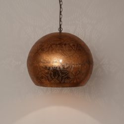 Filigrain hanglamp | Oosterse lampen | Vintage koper | Oosters interieur
