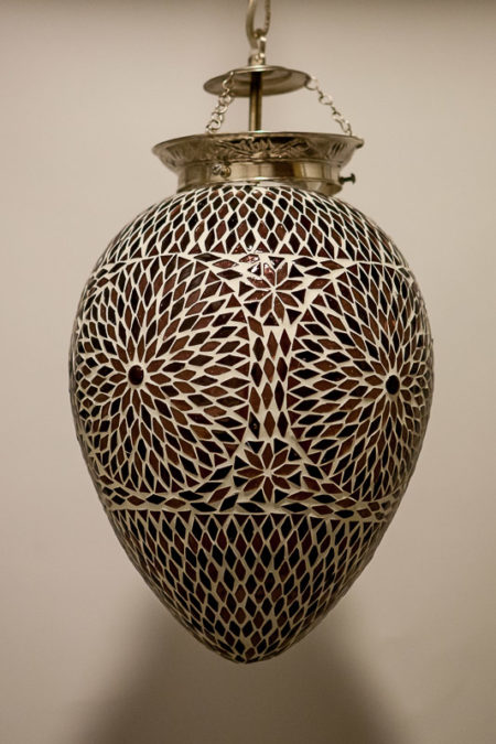 Oosterse mozaiek lamp | Papaya | Marokkaanse lampen