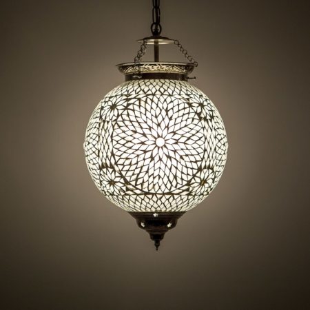 Oosterse lampen transparant Marokkaanse hanglamp