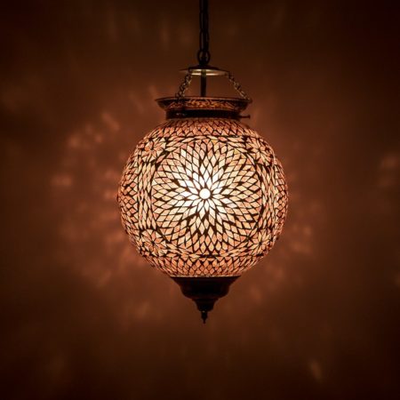 Oosterse mozaïek lamp | Marokkaanse hanglamp | Arabische verlichting