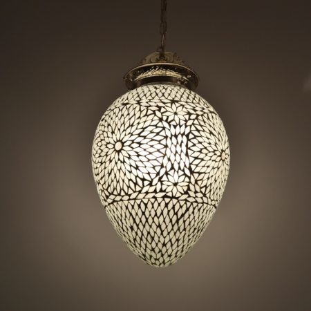Oosterse hanglampen mozaïek en filigrain Oosters interieur Marokkaanse lamp