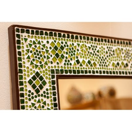 Oosterse spiegel | Mozaïek groen | Arabisch design | Oosters interieur | Badkamer spiegel | Amsterdam