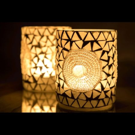 Oosters waxinehouder | mozaïek | Marokkaanse lampen | Oosterse inrichting