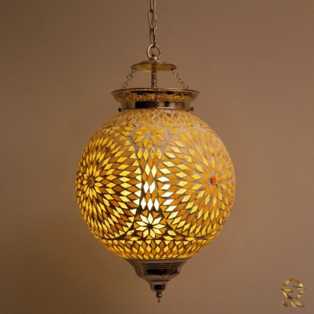 Oosterse hanglamp | Mozaïek | Marokkaanse lamp | Arabisch inrichting