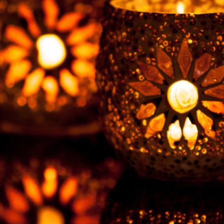 Oosterse waxinehouder | Marokkaanse lampen | Mozaïek | Oosters interieur