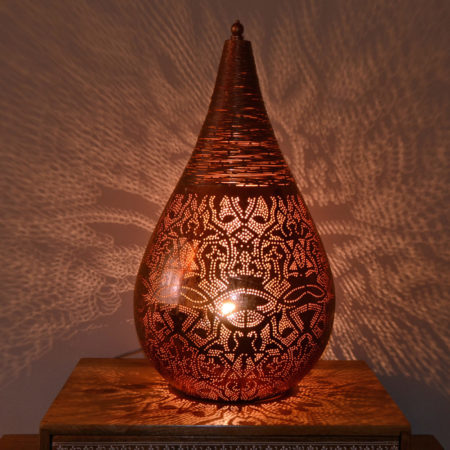 Oosterse tafellamp | Filigrain lamp | Arabische lampen | Marokkaanse verlichting
