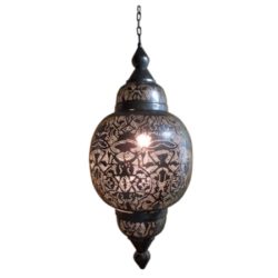 Marokkaanse hanglamp | Arabia | Zilver | Oosterse lampen