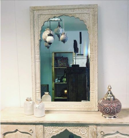 Arabische spiegel | Oosterse meubelen | Whitewash | Oosters interieur | Amsterdam | Kalini