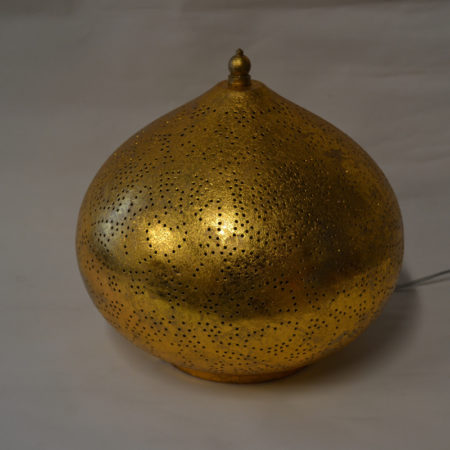 Oosterse tafellamp | Vintage goud | Filigrain | Marokkaanse lampen | Online