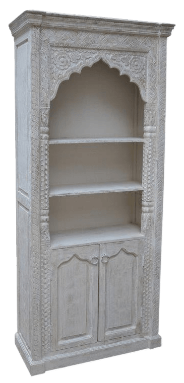 Oosterse kast | Marokkaanse meubels | Oosterse kasten online | whitewash | Moderne Marokkaanse kasten | Houtsnijwerk | Kalini | Online